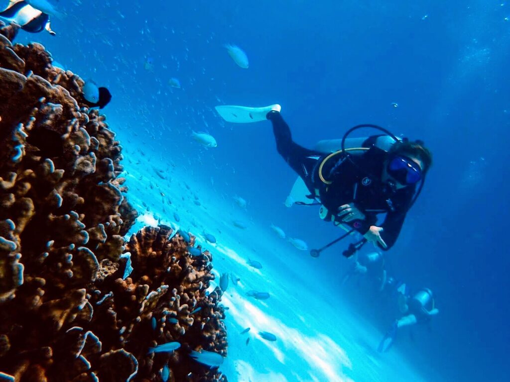 ナイスダイブプーケットのツアーでファンダイビング