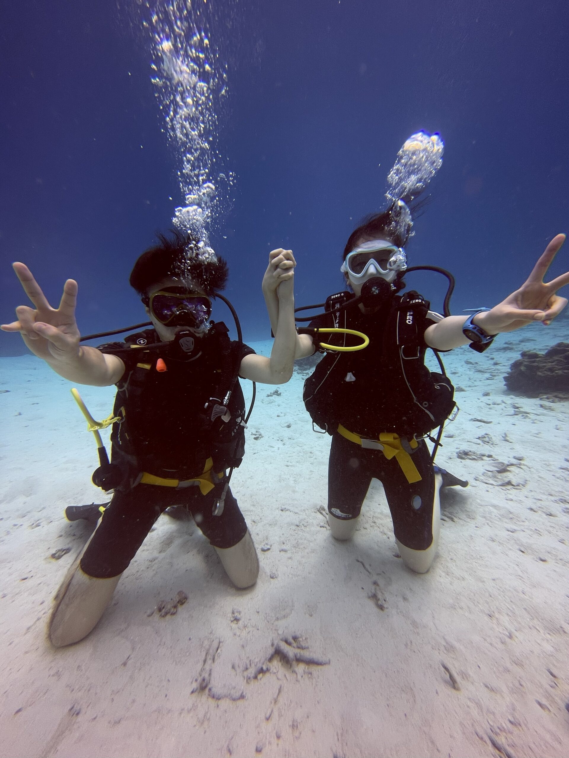 夫婦でラチャ島でファンダイビング