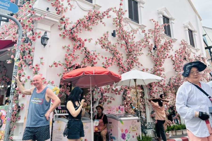 お洒落な街並みプーケットタウン